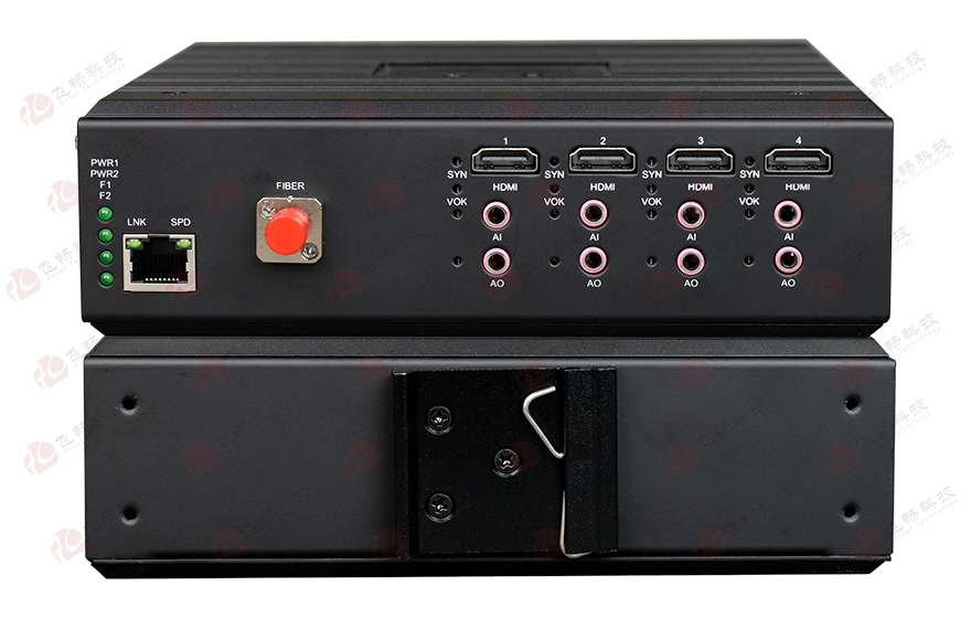 飛暢科技-4路2K HDMI + 1路千兆以太網 光端機