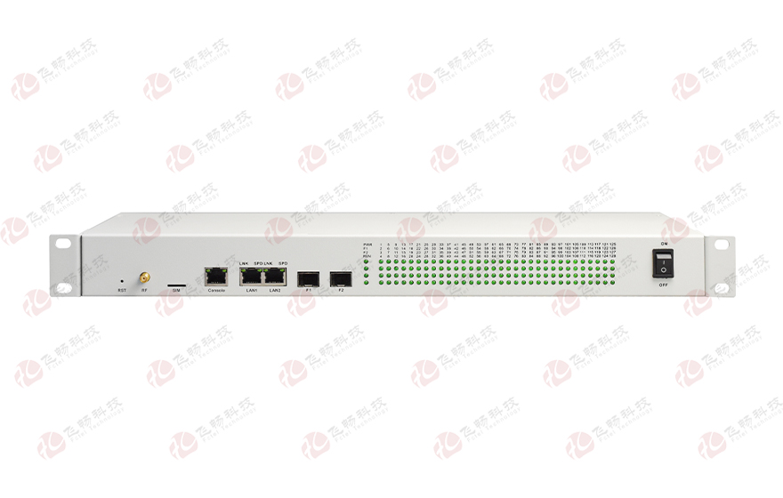 飛暢科技-機架式1-128路DI/DO/AI/AO 轉網絡-4G-Lora   遠程測控終端